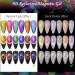 Cat Eye Gel Nail Polish Reflective Cat Eye Gel Polish Glitter Magnetic Gel Nail Polish Manicure Soak Off UV/LED Sparkling Reflective Glitter Cat Eye Gel Nail Polish Manicure DIY at Home - Buy Online on GoSupps.com
