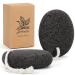 Pumice Stone for Feet 2 Pack Natural Foot Scrubber Pummis Pumas Stones for Hard Skin Callus Remover Foot File Exfoliation Pedicure Tools Lava Pumice Rock for Heels Hands to Remove Dry Dead Skin Pumice Stone ( 2 pack )