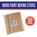 TCP Global Wood Paint Mixing Sticks - 50 Pack for Automotive, Crafts, Airbrush Art - Buy Online on GoSupps.com