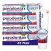 Parodontax Complete Protection Intense Freshness Toothpaste 8 Benefits Anti-tartar and Against Occasional Bleeding Gums 4x75 ml Format