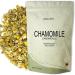 Pure Egyptian Chamomile Flowers Herbal Loose Tea by Marcoina - Whole Flower 113g in Resealable bag Caffeine-Free from Egypt - Perfect for Hot Brews - Known as Matricaria recutita - 4oz. Chamomile Egyptian Flower Whole 113 g (Pack of 1)