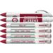 Alabama Crimson Tide College Pens - Rotating Message 6 Pen Set - Buy Online on GoSupps.com