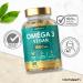 Omega 3 Vegan 1500mg | Algae Oil Derivative | Source of DHA & ALA | 60 Vegan Capsules | by Horbaach - Buy Online on GoSupps.com