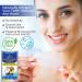Teeth Whitening Strip - 28 No Sensitivity White Strips for Enamel Safe, No Slip, Sensitive Teeth - 14 Treatments - Blue Sky - Buy Online on GoSupps.com
