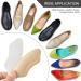 6 Pairs Comfowner Heel Cushion Pads for Comfort and Pain Relief - Heel Grips for Loose Shoes - Men and Women - Black+Beige - Buy Online on GoSupps.com