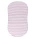 Ely's & Co. Waterproof Bassinet Sheet 2 Pack - Mauve Pink Splash & Stripes - 32x16x3 - Baby Girl - Buy Online on GoSupps.com