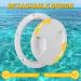 6 Inch White Round Boat Hatch Cover - Universal Deck Plate for Marine Boat, Jet Kayak, Yacht, Fishing Boat, Sailboat - Tongze - Buy Online on GoSupps.com