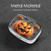 Shop Halloween Pumpkin Printed Square Pill Box - Portable Medicine Organizer for Travel - Buy Online on GoSupps.com