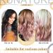 RUNATURE 16 Inch Light Pink Tape in Human Hair Extensions - 25 Gram Colored Tape Hair Extensions - Buy Online on GoSupps.com