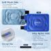MAAZO Knee Ice Pack Wrap - Hot & Cold Therapy for Knee Pain Relief & Injuries - Buy Online on GoSupps.com