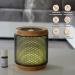 Zen'ar me Elipsia Essential Oil Diffuser | Ultrasonic Aromatherapy & LED Bamboo Metal Design | International Shipping - Buy Online on GoSupps.com
