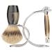 Buy Merkur 3-Piece Razor Set - Chrome & Cow Horn | Premium Wet Shaving Kit - Buy Online on GoSupps.com