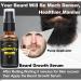 Beard Growth Kit for Men - Perfect Gift for DadHusband | Includes Derma Roller, Beard Oil, Shampoo, Care Tools - Buy Online on GoSupps.com