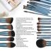 BS-MALL Makeup Brush Set 14Pcs Professional Synthetic Brushes for Foundation, Powder, Concealer, Eye Shadows, Blush - Deep Starry Blue - Buy Online on GoSupps.com