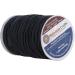 Mandala Crafts 2mm Black Elastic Cord for Bracelets, Necklaces, Jewelry Making - 76 Yards - Buy Online on GoSupps.com