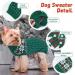 Katzinst Christmas Dog Sweater for Small Dogs | Fleece Sweater for French Bulldogs Dachshunds Chihuahuas & Yorkies | Green - Buy Online on GoSupps.com