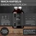High-Dose Black Maca Capsules 20:1 - 24 000mg Daily Dose | Vegan Optimized with L-Arginine Zinc B6 & B12 | 200 Lab Tests | Made in Germany - Buy Online on GoSupps.com
