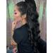 YEESHEDO Long Wavy Drawstring Ponytail Hair Extension for Black Women - Curly Synthetic Hairpiece - Buy Online on GoSupps.com