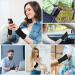 AOOWU Compression Support Thumb Rail - 2 Pack Arthritis Gloves Elastic Bandage Wrist Support for Men & Women Breathable & Comfortable - Buy Online on GoSupps.com
