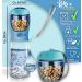 NEW 3 Series Dog Drinking Bottle Gift Set | 550ml Leak-Proof Bottle with Food Container & Toothbrush - Premium On-the-Go Solution for Dogs - Blue - Buy Online on GoSupps.com