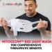 MitoGLOW Red Light Mask - Battery Operated Red Light Therapy for Face & Neck | On-The-Go Skincare | Glowing Skin Solution - Buy Online on GoSupps.com