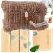 Men's soap piece set-enriched with goat milk & shea butter for gentle hydration-including peeling-sisal bag-natural skin care Natural goat milk soap with sisal soap bag