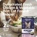 Miracle Vet Dehydrated Cat Food Topper - Chicken Vegetable Risotto - 58% Proteins - 15 oz - Buy Online on GoSupps.com