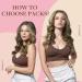 Goo Goo Tape In Extensions - Real Hair 20PCs 50cm Walnut Brown to Ash Brown & Bleach Blond | Invisible Tape Extensions - Buy Online on GoSupps.com