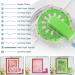 12-Shapes Craft Paper Edge Cutter Dial Trimmer with Measurements - Scrapbooking & Photo Card Decorative Wave Edges Cutting Tool - Buy Online on GoSupps.com