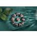 XIANNVXI 10 PC Labradorite Heart Stones Set | Healing Crystal Gemstones | Polished Natural Lucky Stones for Love - Buy Online on GoSupps.com