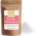 Sel au potassium JKR Spices 900g 35% chlorure de potassium 0 3% chlorure de magn sium pauvre en sodium emballage neutre en CO . Le potassium aide maintenir une tension normale. 900 g (Lot de 1)