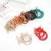 56-Piece Knotted Hair Ties - Ponytail Holders for Women & Girls in 14 Colors - Buy Online on GoSupps.com