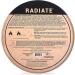 Radiate XL Portable Campfire - 3-5 Hours Burn Time - Reusable Fire Pit for Camping, S'mores, Cooking & Picnics - Recycled Soy Wax - Buy Online on GoSupps.com