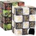 48 Pieces Magic The Gathering Token Dice Counters Marble Cube D6 Dice Loyalty Dice for CCG Creature Stats Card Gaming MTG Accessories, 4 Styles