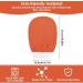 Exfoliating Gloves 3Pcs Body Scrub Glove Bath SPA Exfoliating Mitts Dual-Sided Deep Clean Exfoliation Scrubbing Mitt Dead Skin Remover Glove Deep Body Scrubber for Women and Men(Orange) - Buy Online on GoSupps.com
