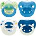 NUK Signature Day & Night Baby Dummy 18-36 Months Soothes 95% of Babies 4 Count & Star Baby Dummy | 18-36 Months | Day & Night Soothers | 2 Count Blue 18-36m 2023 4 Pack + 2 Count - Buy Online on GoSupps.com