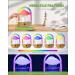 Buy Rainbow Rain Cloud Lamp & Weljoy Aromatherapy Diffuser | Night Light Humidifier White Noise | Adjustable LED & Rechargeable | International Shipping - Buy Online on GoSupps.com