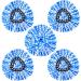 5 Pack Blue Microfiber Spin Mop Replacement Heads for EasyWring RinseClean System - Buy Online on GoSupps.com