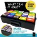 BBB Edition Game Card Storage Case for MTG and Standard Card Games | Includes 8 Dividers | Fits up to 2500 Loose Unsleeved Cards - Buy Online on GoSupps.com