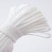 30 Yards 1/4 Inch White Elastic Band for Sewing Masks - Heavy Stretch Knit Braided Elastic - Buy Online on GoSupps.com