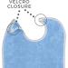Terry Adult Reusable Bibs 18x30 with Velcro Closure - Pack of 4 | Double Ply Knit, Extra Absorbent & Washable, Multicolor - Buy Online on GoSupps.com