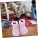 FOMIYES Heated Foot Warmer Slippers - USB Rechargeable Plush Shoes for Winter | Electric Heater & Thermal Supplies for Women - Pink - Buy Online on GoSupps.com