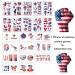 Patriotic Temporary Tattoos - 110 PCS for Adults & Kids | USA Independence Day & Party Supplies - Buy Online on GoSupps.com