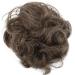 CAISHA by PRETTYSHOP Messy Scrunchie Bun Voluminous Wavy Hairpiece Brown Mix G24A - Heat-Resistant Synthetic Fibres - Buy Online on GoSupps.com
