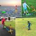 Rocket Toy Foot Pump - Outdoor Foam Rocket Set with 3 Rockets | Perfect Gifts for Boys & Girls - Buy Online on GoSupps.com