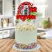 Prime Drink Bottle Theme Personalised 6" Wide Happy Birthday Cake Topper Stand Up Card Cake Decoration