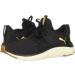 PUMA Women's Softride Sophia Running Shoe 8 - Eco Black/Gold/Marshmallow - Buy Online on GoSupps.com