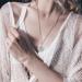 INFUSEU Charm Essential Oil Diffuser Necklace - Aromatherapy Jewelry for Women & Girls with Butterfly Pendant & 7 Lava Stones for Anxiety Relief - Buy Online on GoSupps.com