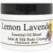 Eclectic Lady Lemon Lavender Satin and Silk Cream Body Cream Body Lotion - Shea Butter Aloe Silk Amino Acids Vitamin E Phthalate-Free Handcrafted in USA - Perfect For Women