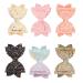 Frcolor 6-Piece Glitter Hair Loops - Colorful Double Layer Hair Accessories for Toddlers Children & Women - Cute Kawaii Bows & Clips (Random Color) - Buy Online on GoSupps.com